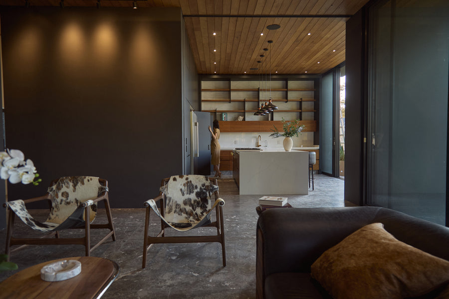 AUSTIN PIEL CON PELO - Lounge chair