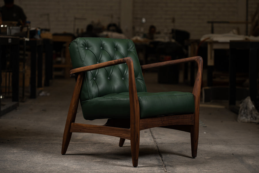 VITRO CAPITONADO - Lounge chair