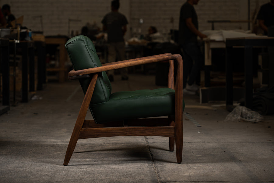 VITRO CAPITONADO - Lounge chair