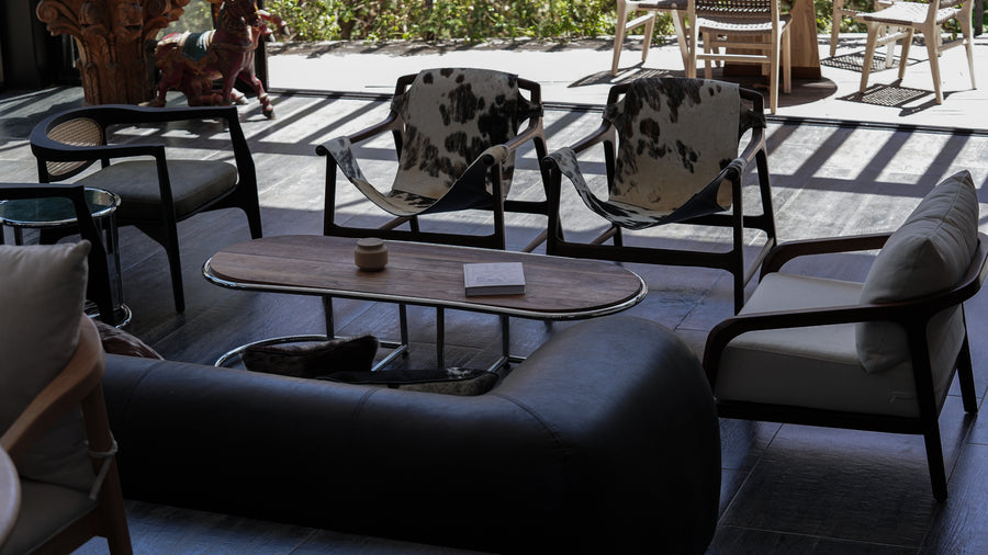 AUSTIN PIEL CON PELO - Lounge chair